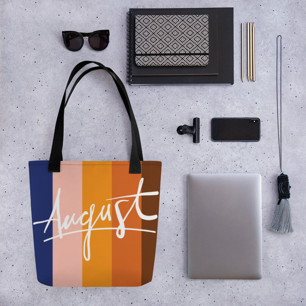 August "Signature" Tote Bag